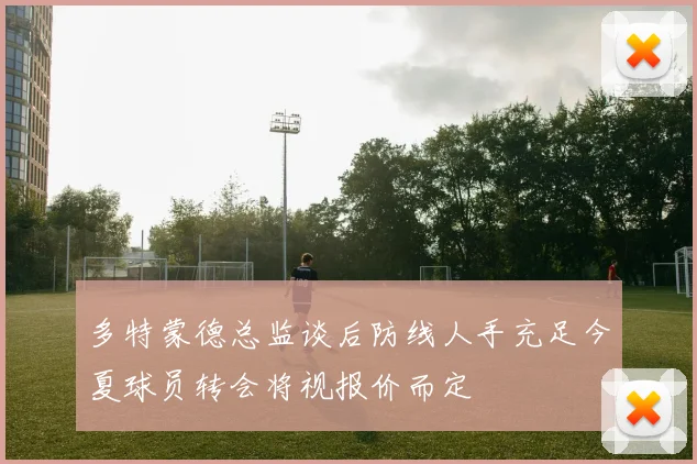多特蒙德总监谈后防线人手充足今夏球员转会将视报价而定